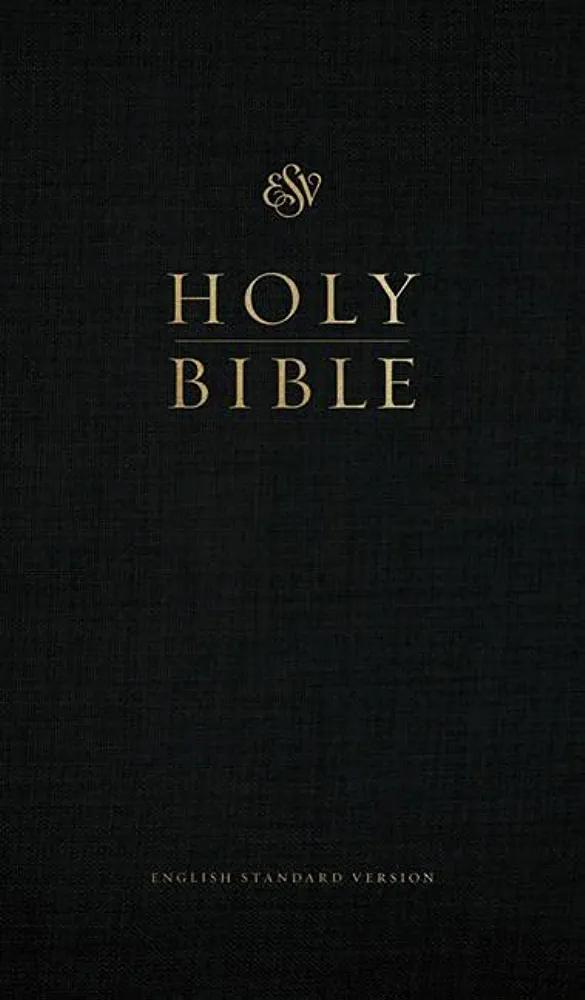 ESV Church Bible (Black - ESV- CHURCH - BIBLE - Chipi Online