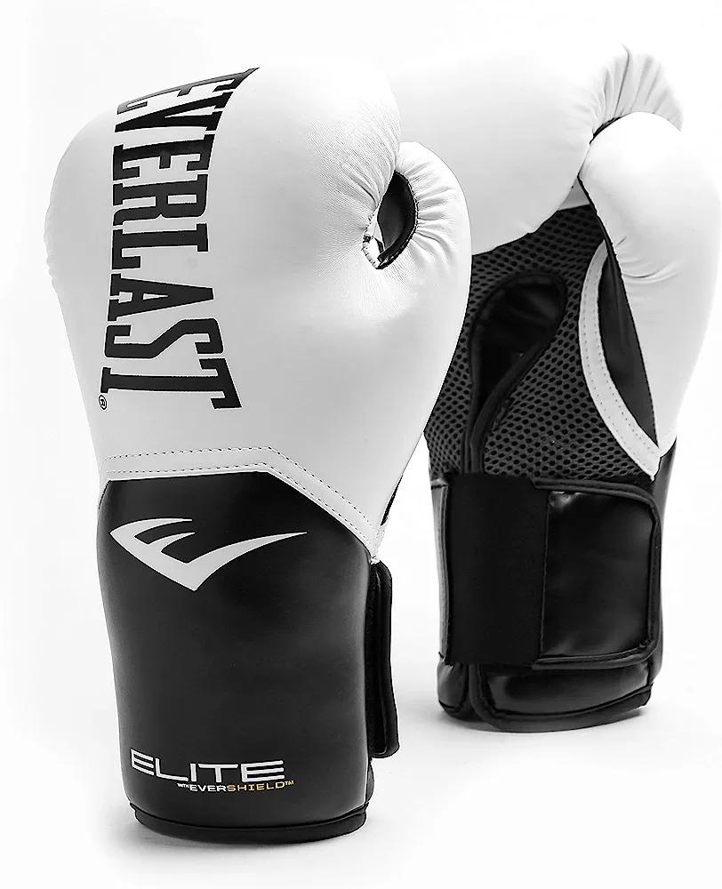 Everlast Elite Pro Style Training Gloves, White, 12 oz - Everlast store - Chipi Online