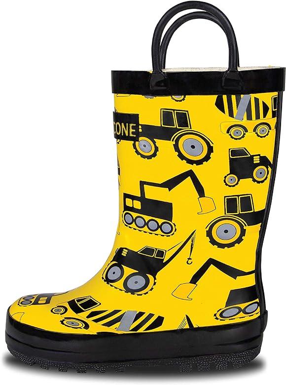 Lone Cone Rain Boots with Easy-On Handles in Fun Patterns for Toddlers and Kids - Lonecone Store - Chipi Online