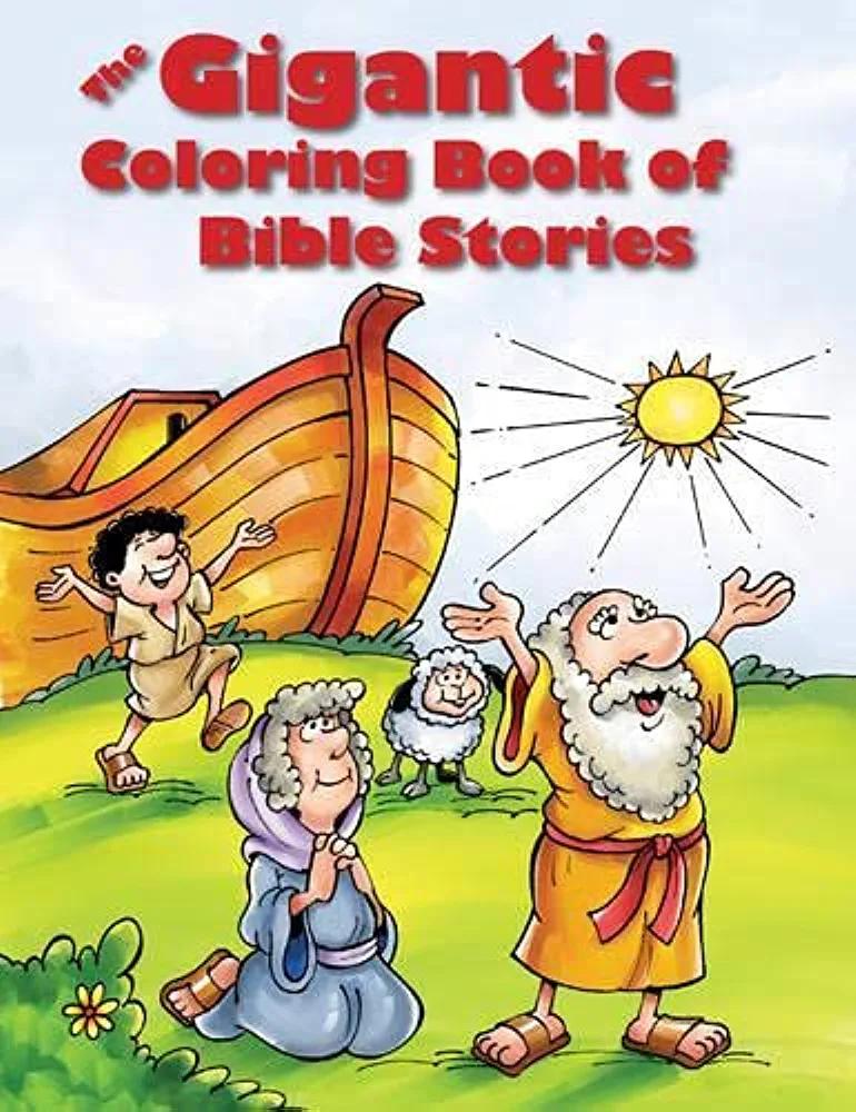 The Gigantic Coloring Book of Bible Stories - Tyndale - Chipi Online
